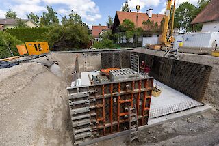 BAUGRUBEN- UND FUNDAMENTAUSHUB